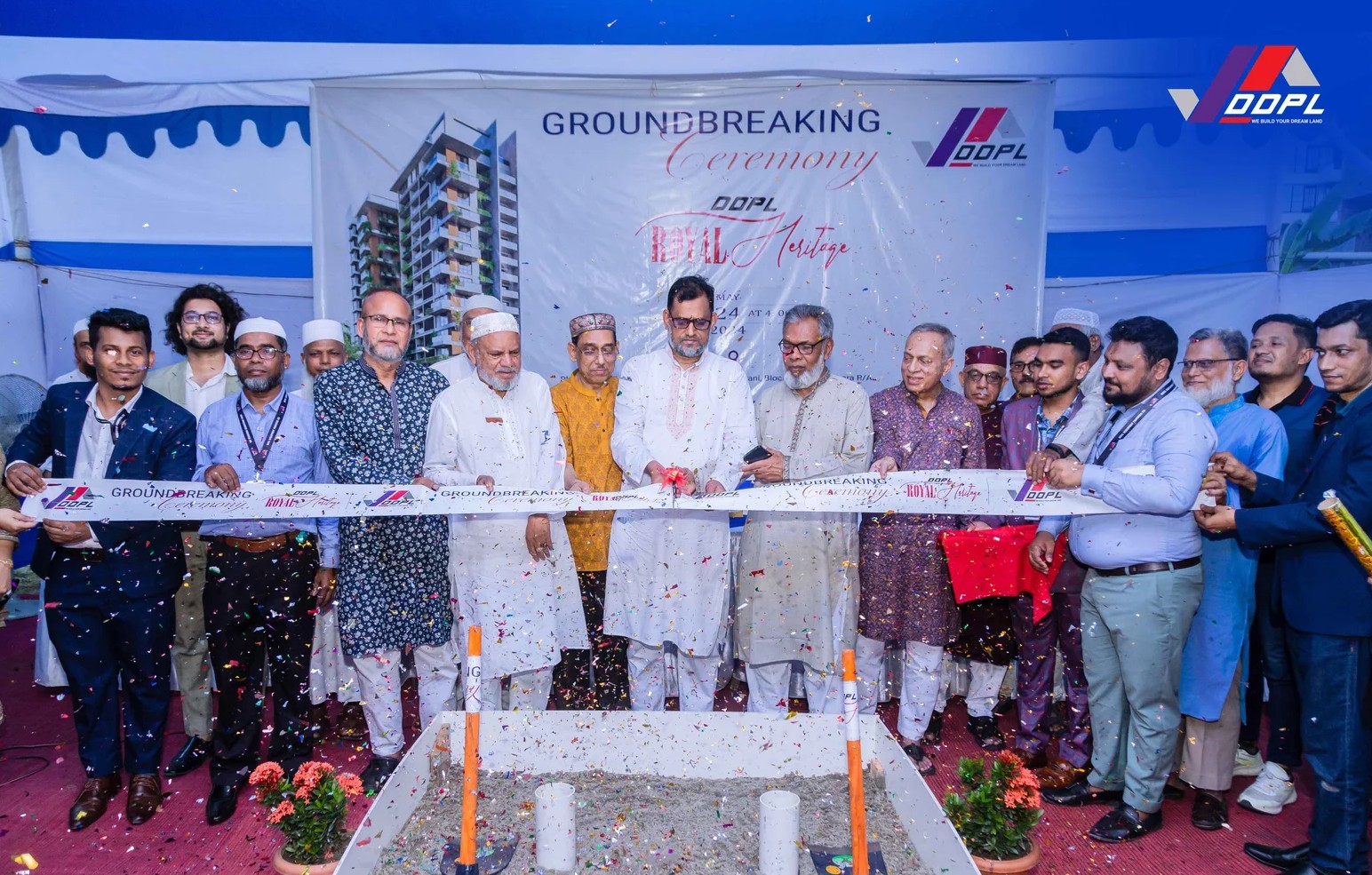 Groundbreaking Ceremony DDPL Royal Heritage