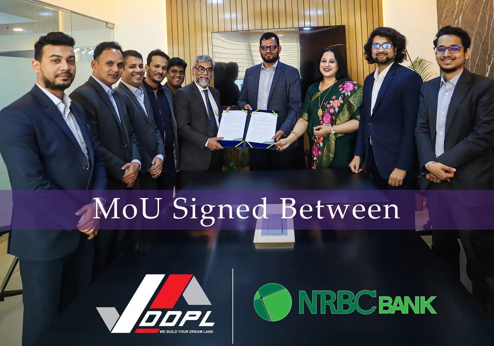 MOU Signing Ceremony Between Doyel Development Properties Ltd. and NRBC Bank