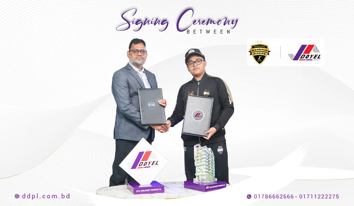 Doyel Development Properties Ltd. is honored to sponsor Rangpur Riders for BPL 2026.