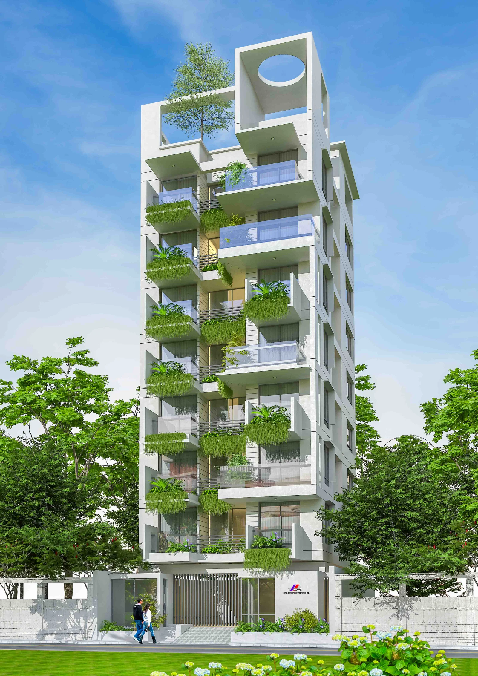 Doyel Sparkel – A Refined Residential Address in Bashundhara R/A interior