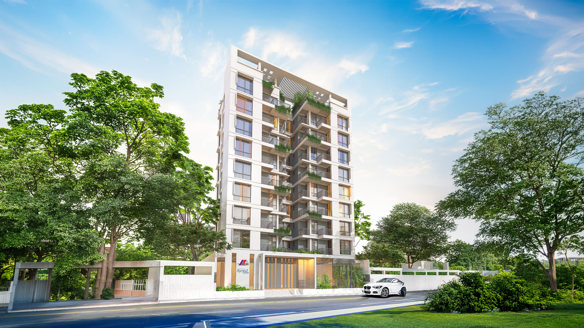 A Graceful Address for Modern Living interior